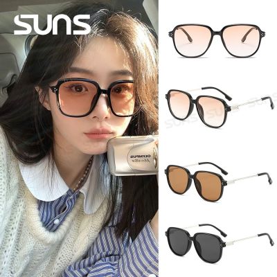 【SUNS】韓版ins高級復古墨鏡 明星款墨鏡 網紅抖音款 高質感金屬框 G30