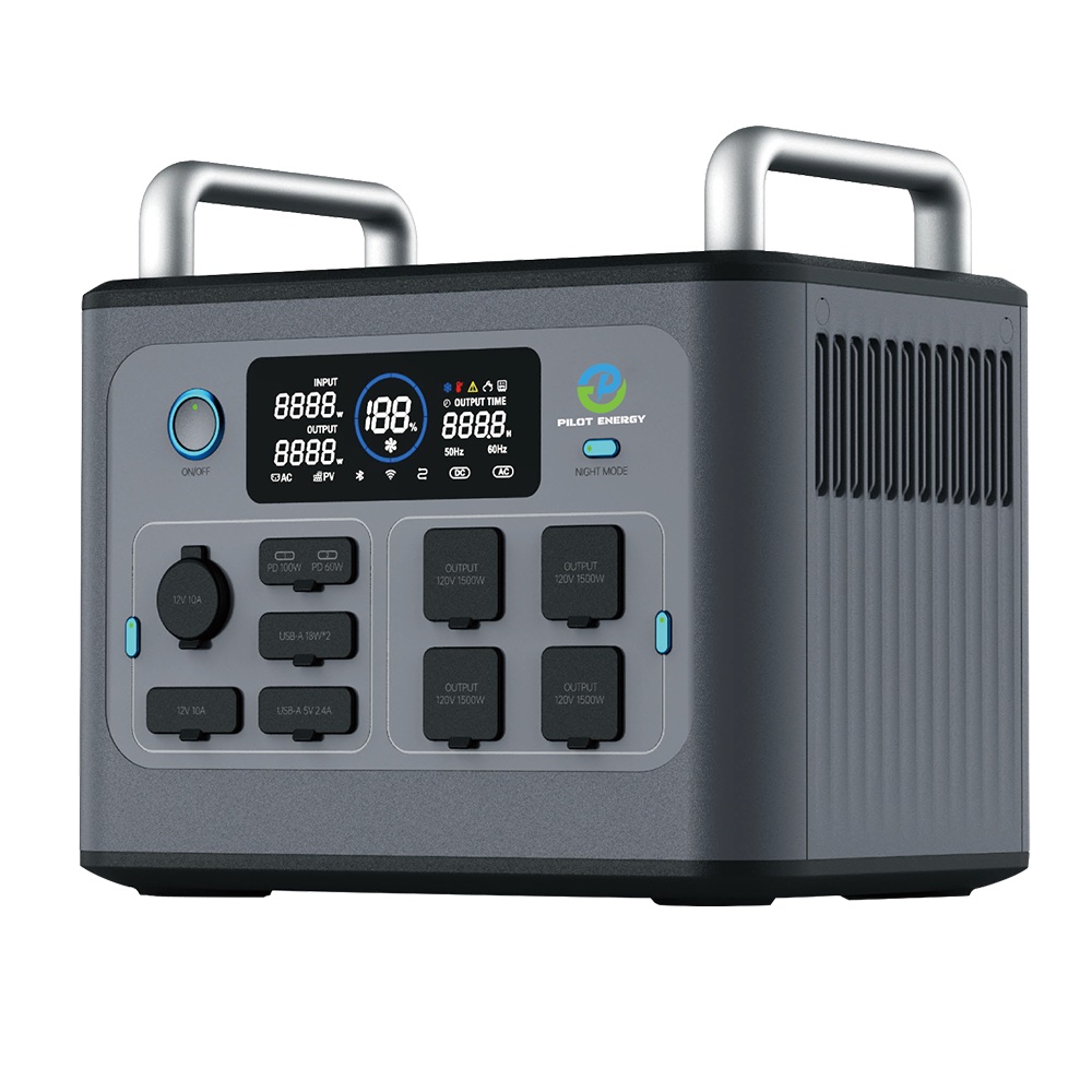 【PILOT】XT1500 1500W 儲能電源/可攜式行動電源 麻新共同開發
