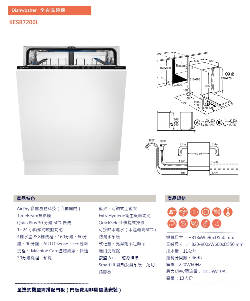 Electrolux伊萊克斯 KESB7200L - 詳情2