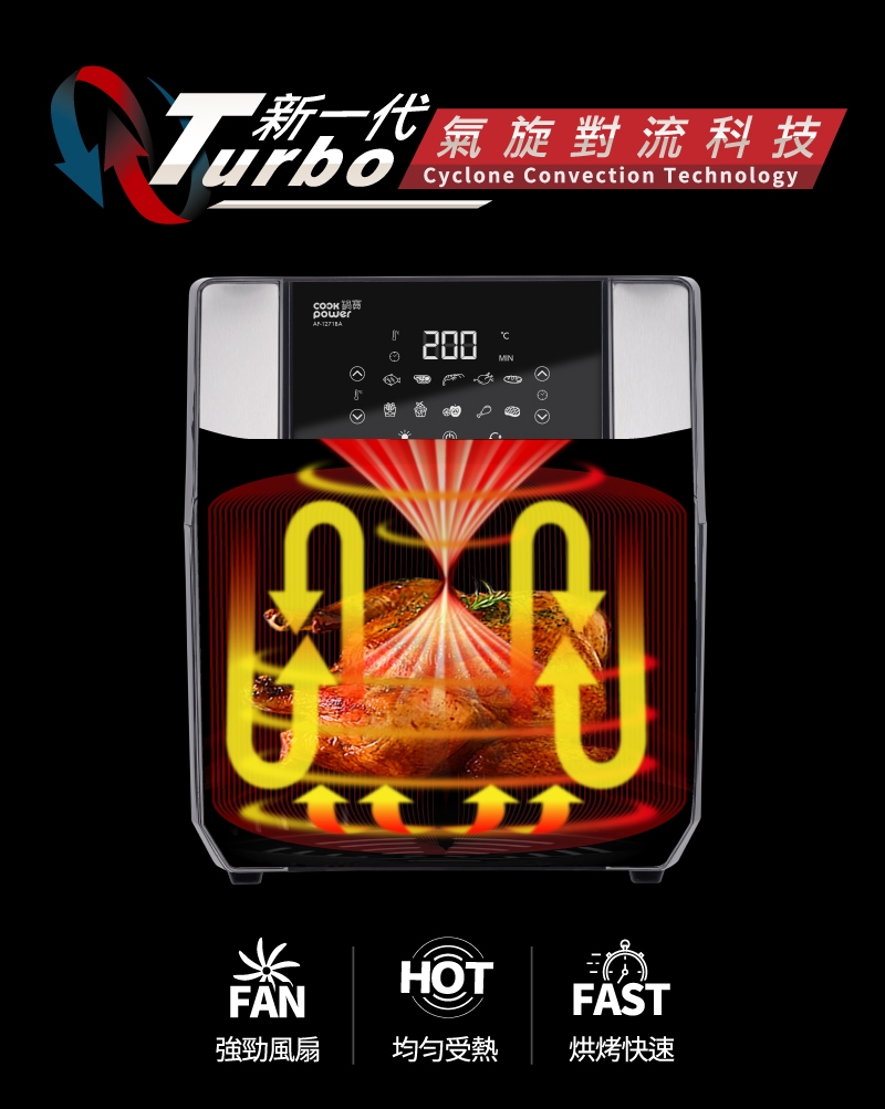 鍋寶 AF-1271BA - 詳情1