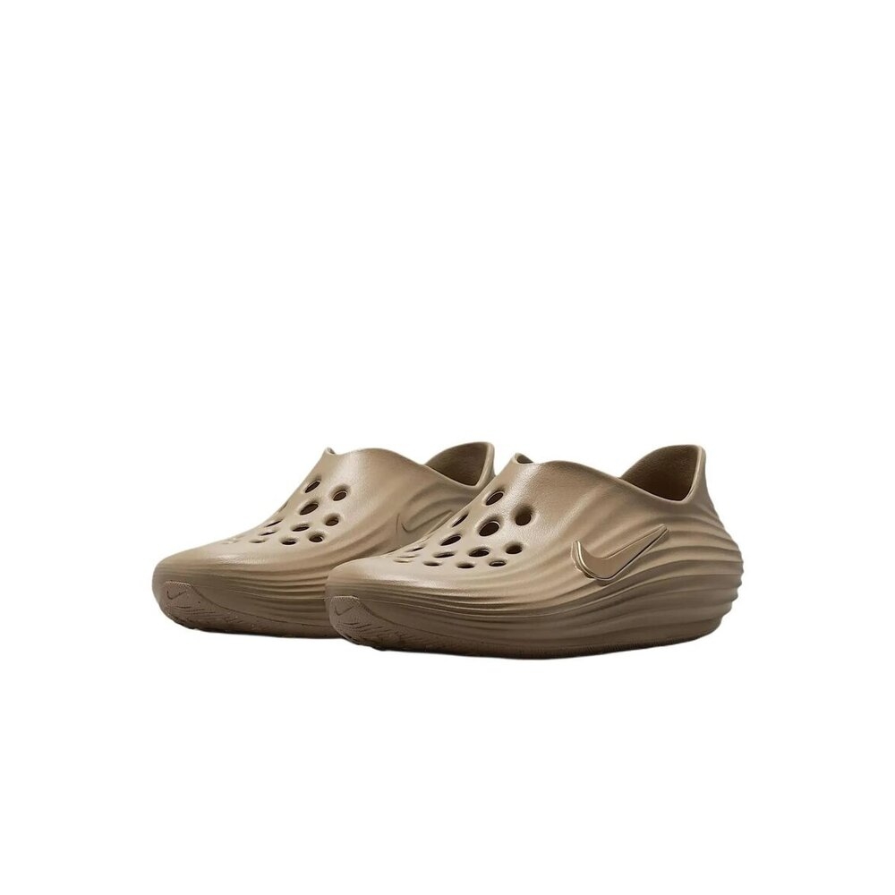 凌駕無限　4U 未使用品 Nike ReactX Rejuven8 Khaki 深卡其GS 防水涼鞋休閒鞋大童IF1746-200