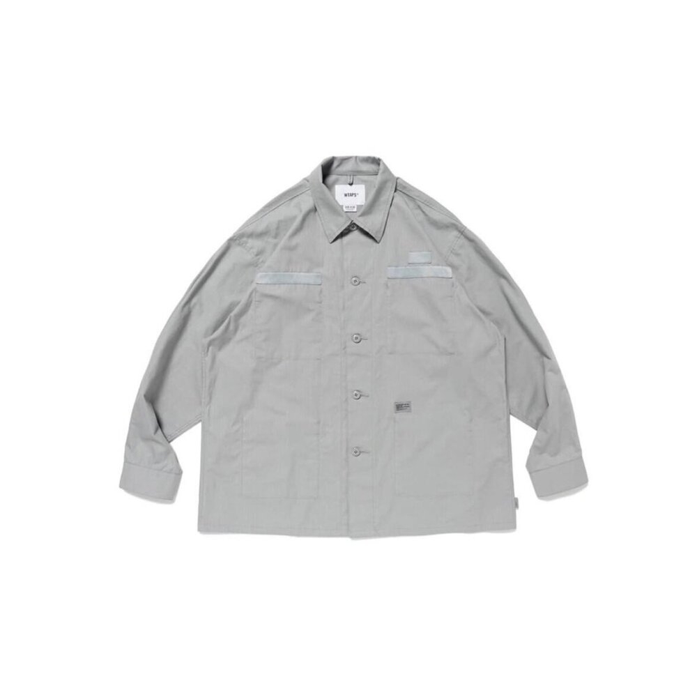 Wtaps Jmod 01/Ls/Cotton.Ripstop GRAY 襯衫灰色251WVDT-SHM01 | 其他