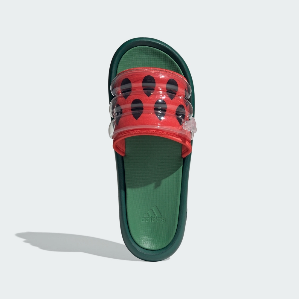 adidas 愛迪達 拖鞋 男鞋 女鞋 運動 ADILETTE ZPLAASH 紅綠 IE5762