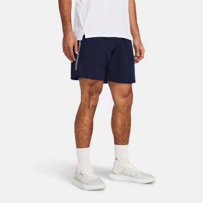 【UNDER ARMOUR】UA 男 Tech Woven Wdmk 短褲_1383356-410