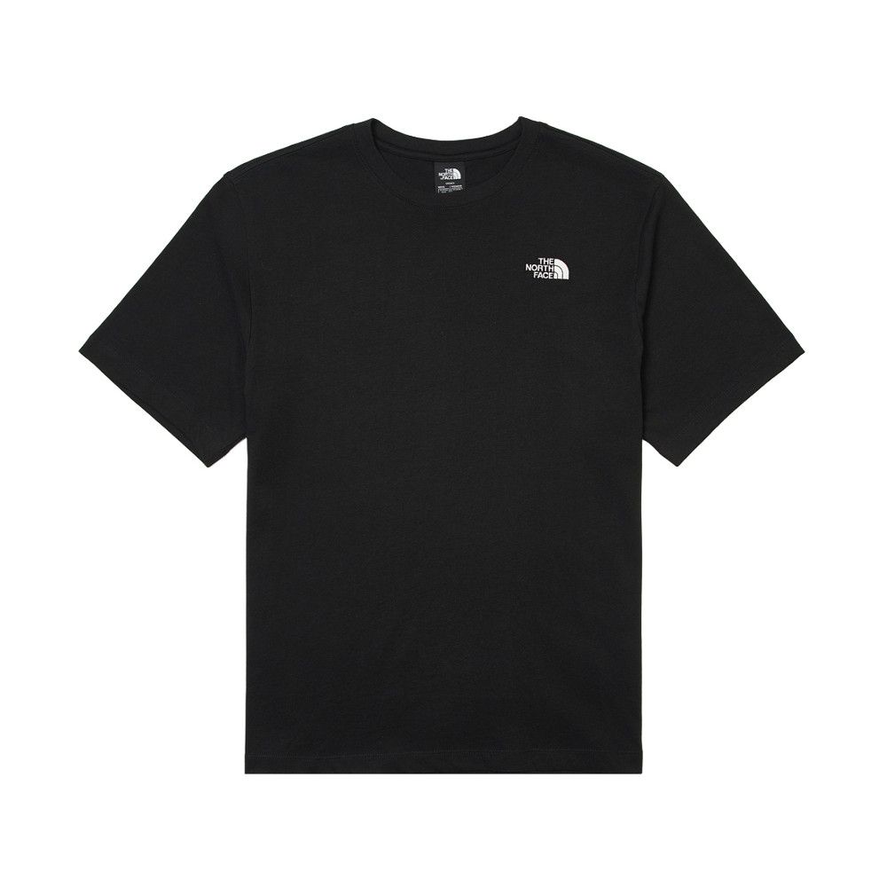 The North Face 北臉 短袖上衣 男 女 中性 U TNF ESSENTIAL SMALL LOGO RELAXED SS TEE 黑 NF0A8GWEJK3