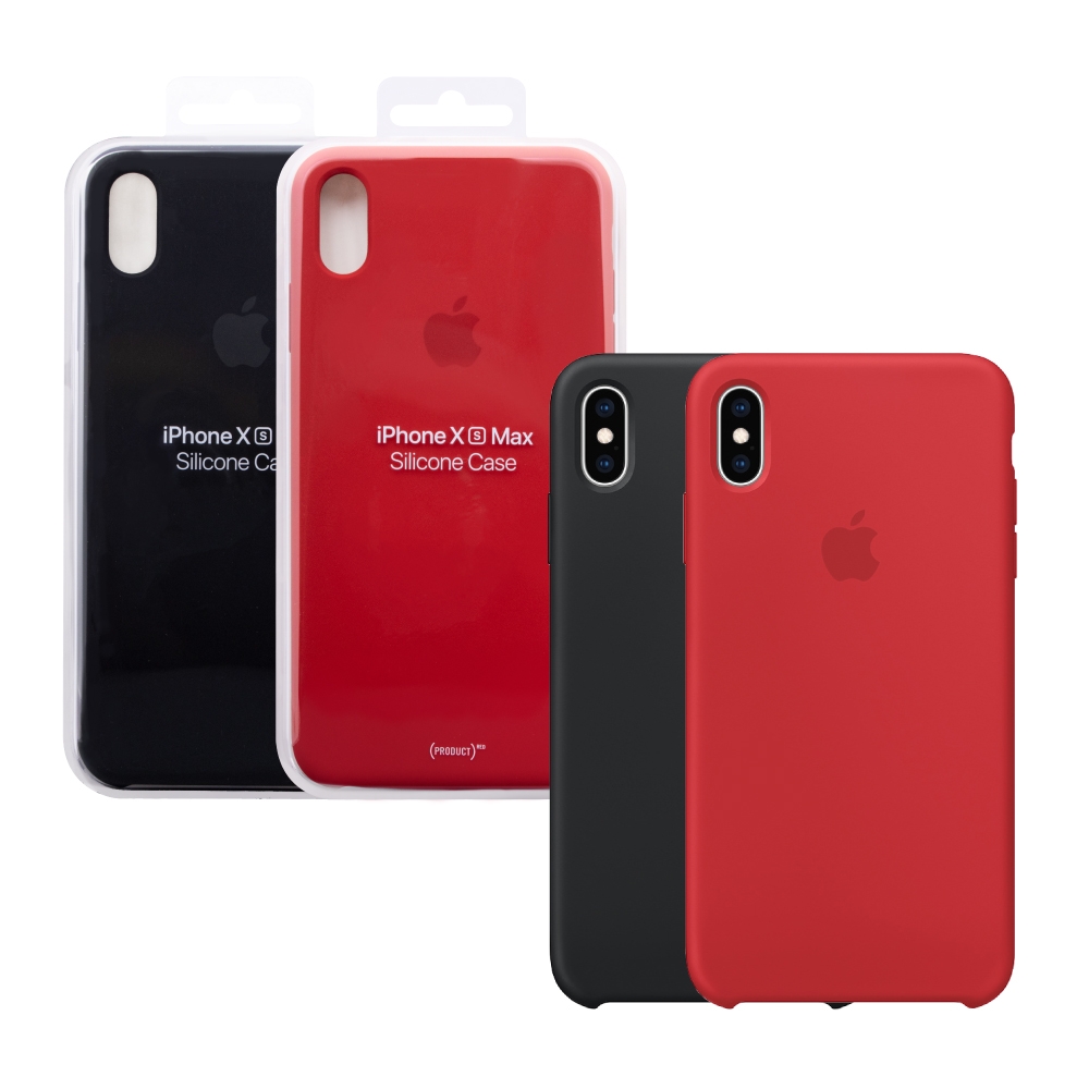 Red Apple Iphone X Cover Original IPhone XS Silicone Case (PRODUCT 