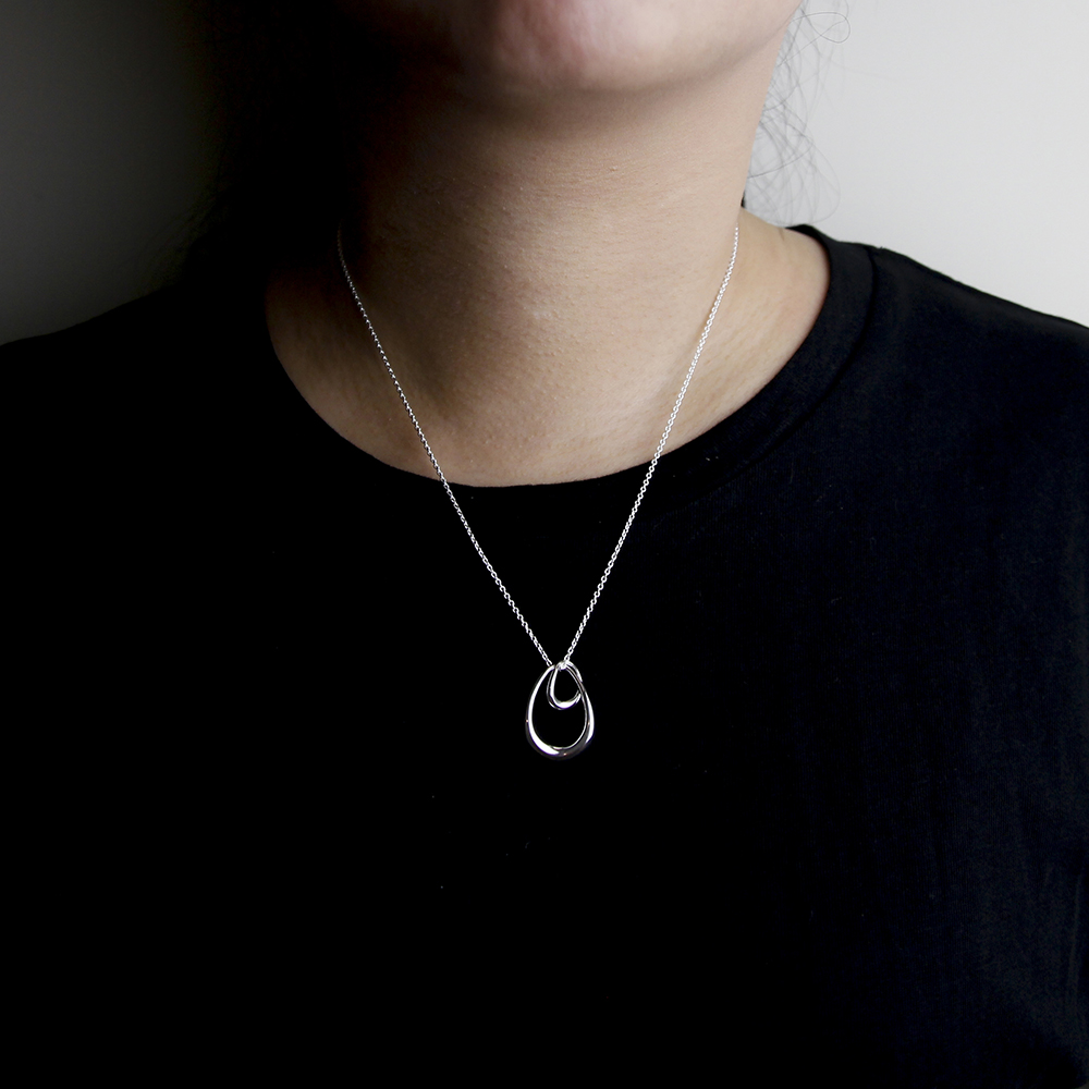 Georg Jensen 433B off spring純銀項鍊| 項鍊| Yahoo購物中心