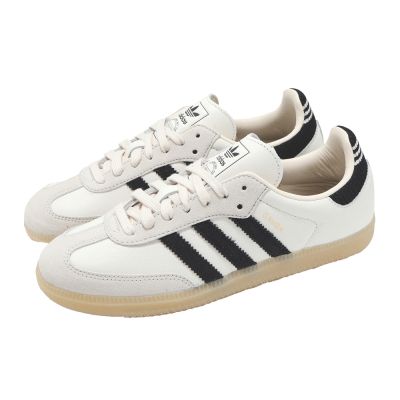 adidas 愛迪達 休閒鞋 Samba OG 男鞋 女鞋 德訓鞋 膠底 復古 米白 黑 IH6820