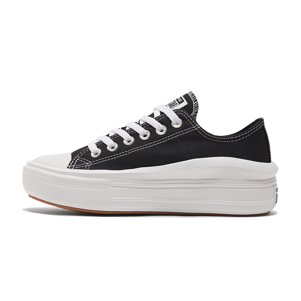 【CONVERSE】CONVERSE CTAS MOVE 低筒 高筒 厚底 百搭 輕量 女 休閒鞋 任選單一價 (B款_黑色低筒)