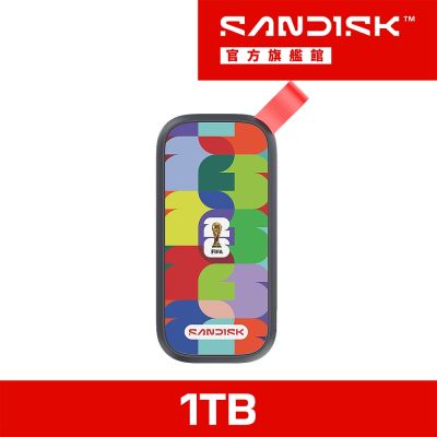 SANDISK可攜式SSD FIFA世界盃版