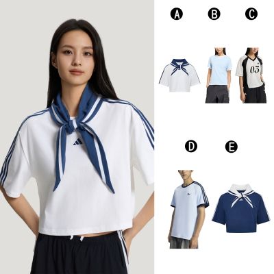 【Adidas 愛迪達】DCE BOX TEE 短版 領巾 圓領短袖T恤 男女 A-KZ4182 B-KX1882 C-KX0862 精選五款