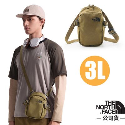 【The North Face】BTC MINI 日用休閒隨身側背包3L.斜背包.單肩包/ 8C6F-2EK 黃綠色