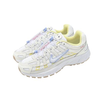 Nike 休閒鞋 P-6000 UT BG 大童 女鞋 白 抽繩 復古 緩震 IW2032-140