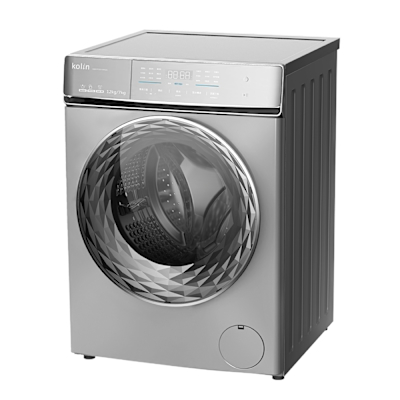 Kolin 歌林 Kolin歌林 自動投劑蒸洗脫烘變頻滾筒洗衣機KBW-FGD1200GA