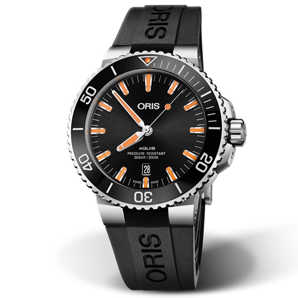 ORIS豪利時 Aquis 潛水機械腕錶 43.5mm/0173377304159-0742464EB