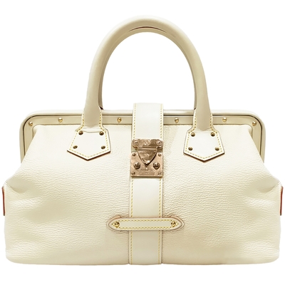 LOUIS VUITTON路易威登 【Louis Vuitton 路易威登 】M91811 經典限量山羊皮手提醫生包(絕版展示品)