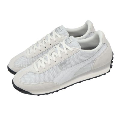 Puma 休閒鞋 Easy Rider Urban 男鞋 女鞋 米白 灰 麂皮 拼接 405569-02