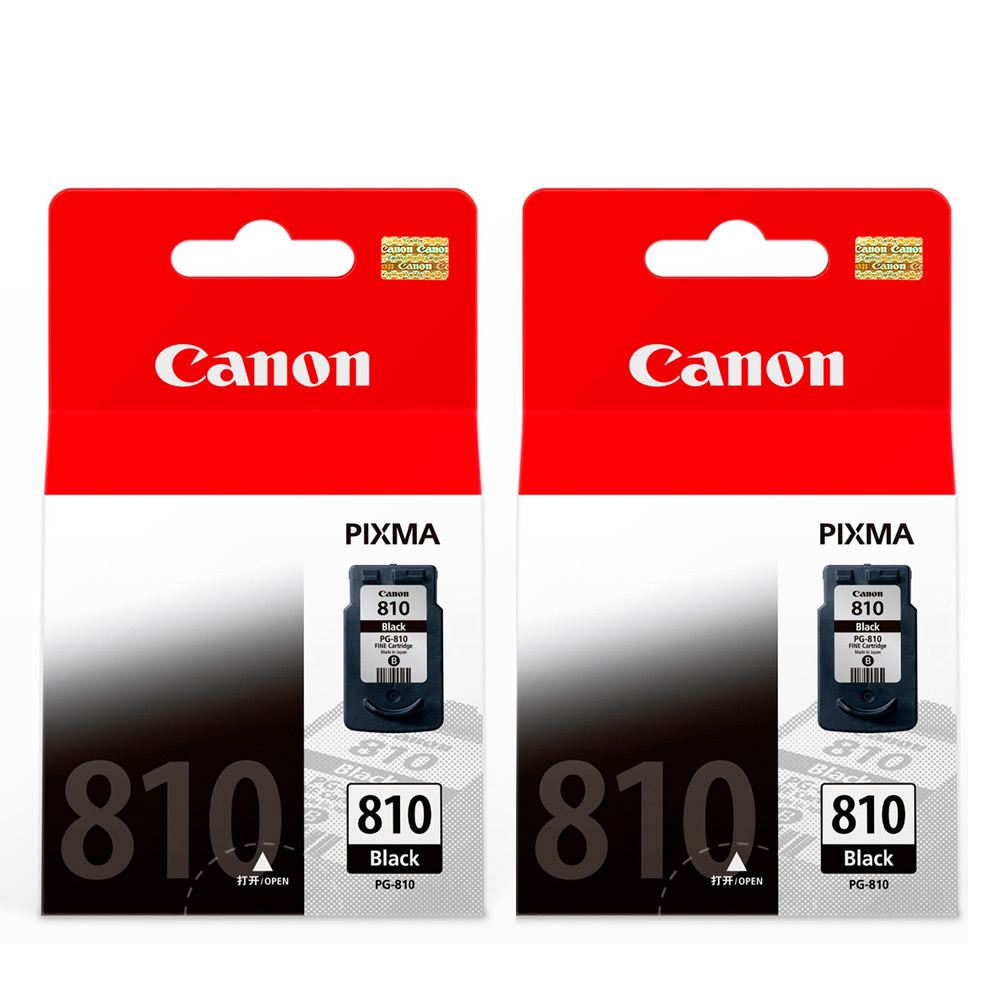 CANON PG-810 原廠黑色墨水匣(2顆入)