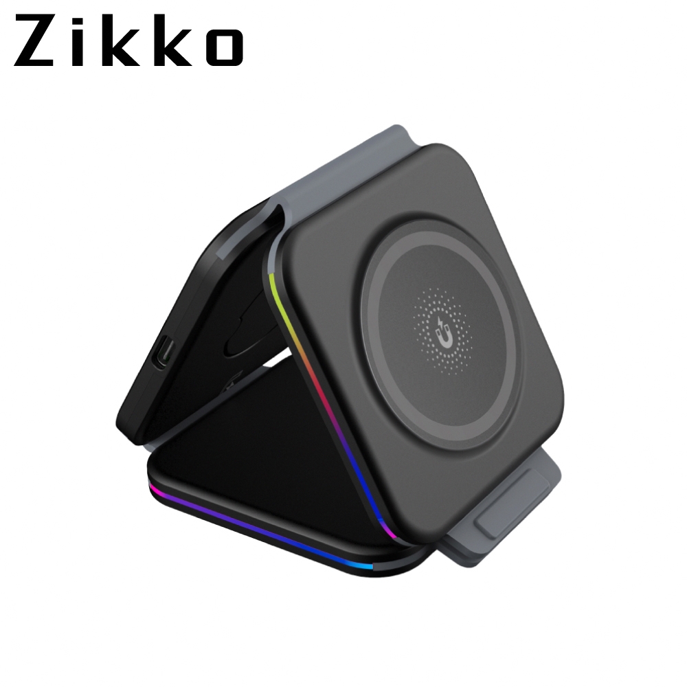 Zikko 五合一摺疊夾心無線充電座(ZK-CG01) | 充電器| Yahoo購物中心