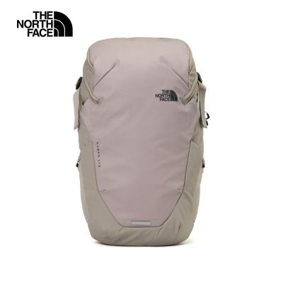 【The North Face 官方旗艦】 北面男女款棕色大容量休閒後背包｜8BK87M0 筆電包/登山包