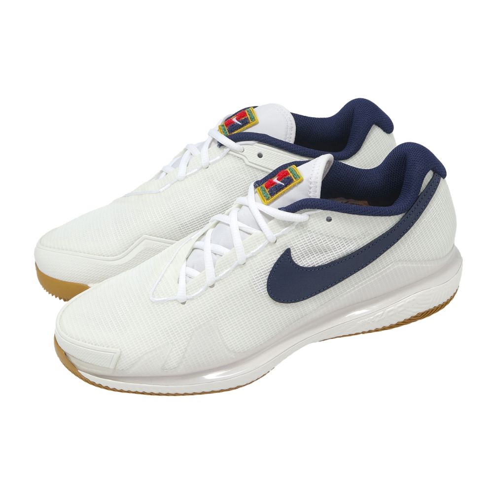 Nike 網球鞋Zoom Vapor Pro HC 男鞋白藍膠底氣墊緩震硬地CZ0220-133