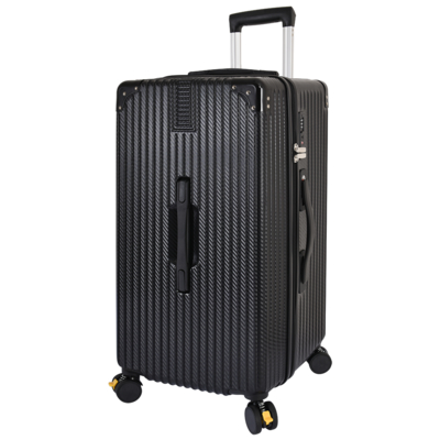 Leadming 俐德美30吋運動版胖胖拉鍊行李箱/旅行箱(避震煞車、杯架、可秤重箱