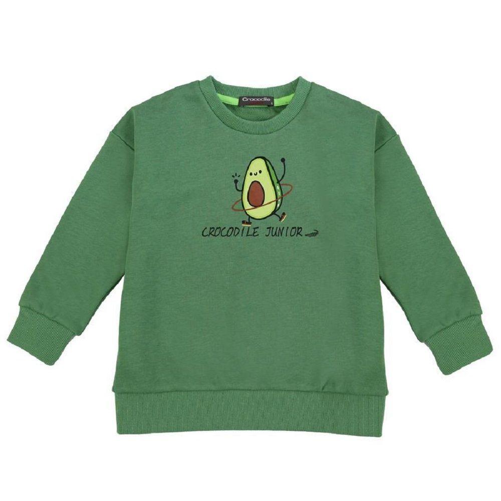 Crocodile Junior小鱷魚童裝- Q版酪梨印花T恤 ( 558487-04 小童款)