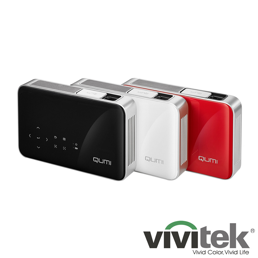 【新品未開封】Vivitek QUMI Q38ブラックHDポケットプロジェクター Discontinued Projectors - Qumi Q38 - Vivitek