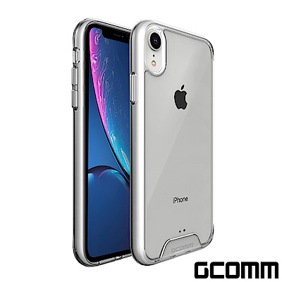 GCOMM iPhone XR 晶透軍規防摔殼 Crystal Fusion