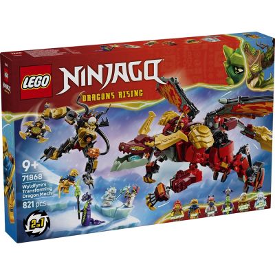 樂高LEGO 旋風忍者系列 - 71868 野火的變形猛龍機械人