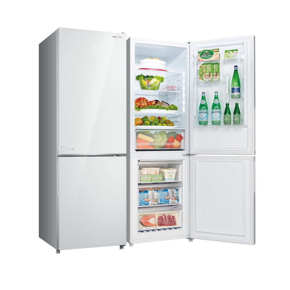 【SANLUX 台灣三洋】325L 一級變頻下冷凍雙門電冰箱 SR-V350BF