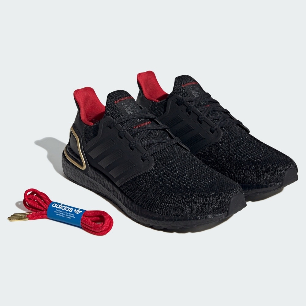 ADIDAS ULTRABOOST 20 CNY 男女慢跑鞋-黑紅金-IF9269