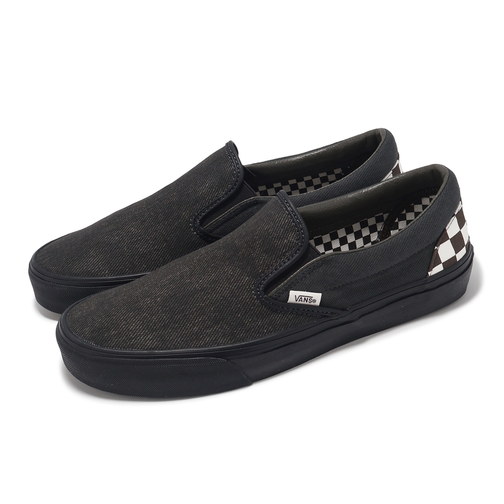 Vans x VAINL ARCHIVE 休閒鞋Classic Slip-On 男鞋黑聯名水洗懶人鞋 