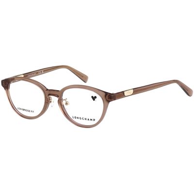 LONGCHAMP 光學眼鏡(透明咖啡色)LO2779LBJ