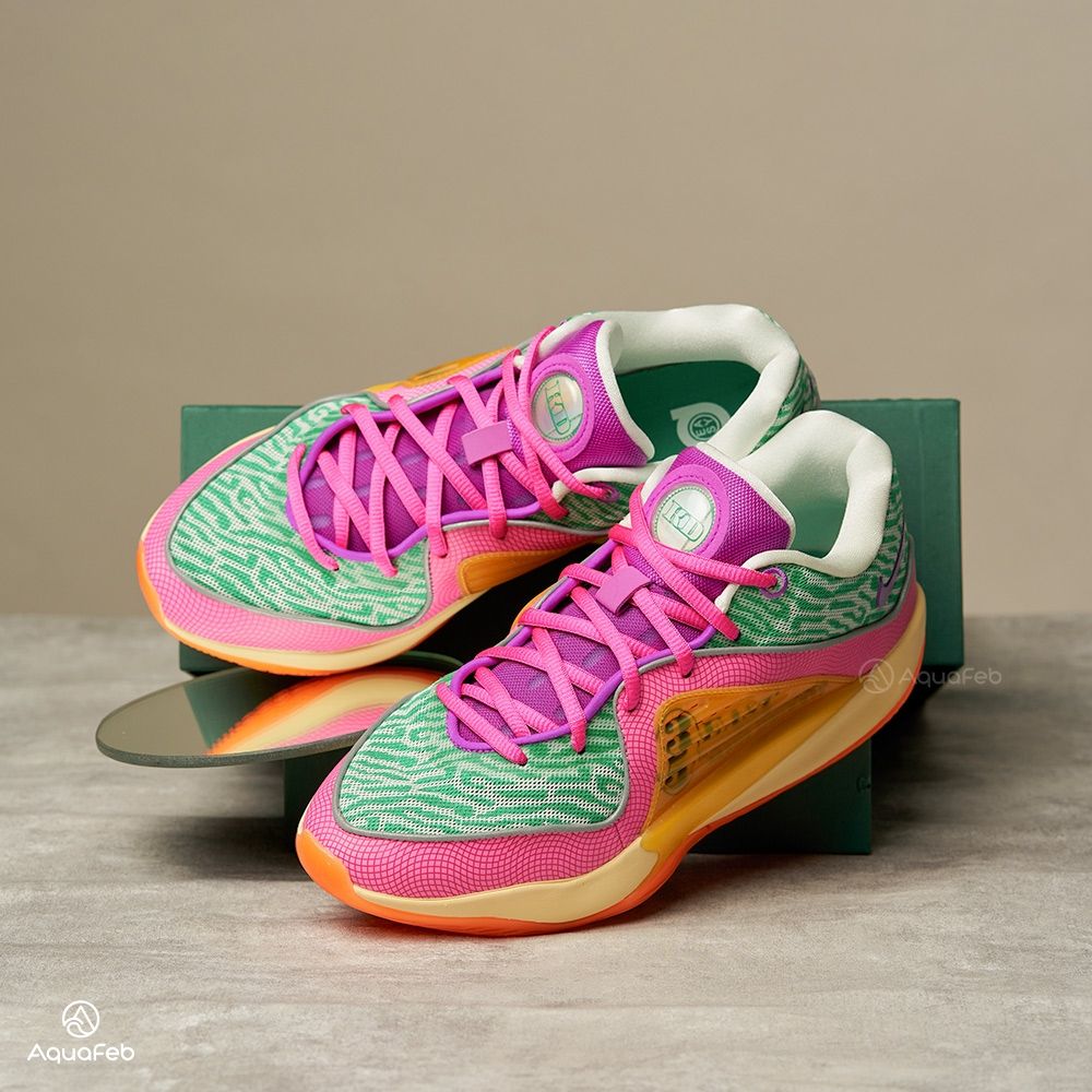 Nike KD16 ASW EP 男粉紫綠明星賽KD 訓練實戰籃球鞋FJ4238-300 | 籃球