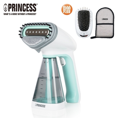 PRINCESS荷蘭公主 手持式蒸氣掛燙機/湖水綠 332846