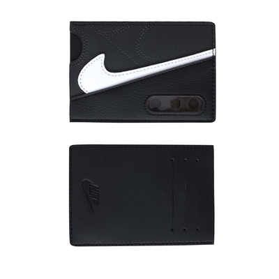 NIKE ICON AIR FORCE 1卡片夾-多用途 信用卡 證件夾 N1009740076OS 黑白