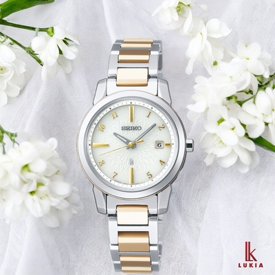 SEIKO 精工錶 LUKIA 太陽能錶 電波錶 女錶 藍寶石水晶鏡面 禮物-SSQV082J/1B35-0AN0KS SK043