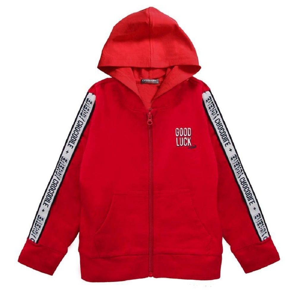 Crocodile Junior小鱷魚童裝- ENERGY LOGO棉質外套 ( 558731-01 小童款)