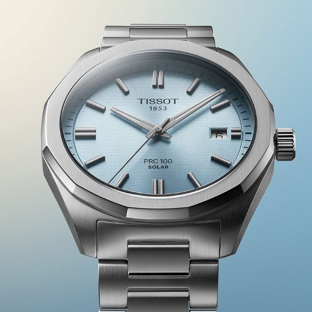 TISSOT 天梭 官方授權 PRC 100 T151.422.11.351.00 Solar太陽能手錶 開學換新季 送禮推薦-39mm T1514221135100