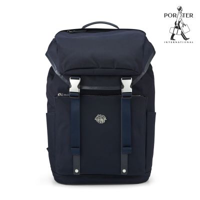 PORTER INTERNATIONAL - 都會尊爵DUKE後背包 - 藍