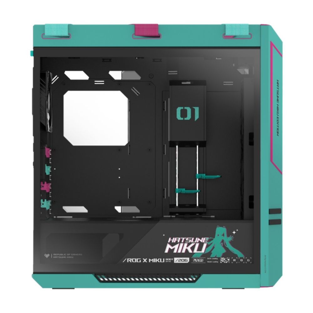 開封点検済、未使用ROG STRIX HELIOS II GX601S 初音ミク ASUS 華碩ROG Strix Helios II 初音未來特別版電競機殼| ASUS 華碩
