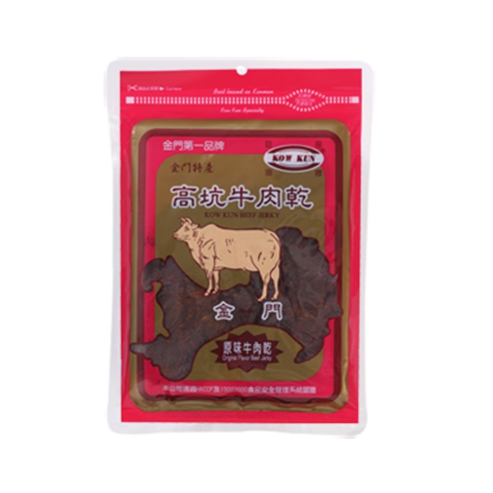 【金門高坑】原味牛肉乾(160g/包)任選10包出貨用