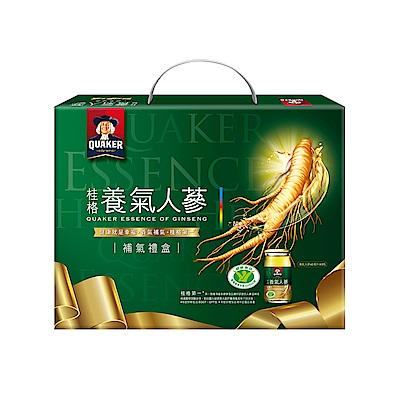 【桂格官方直營】養氣人蔘禮盒(8入)