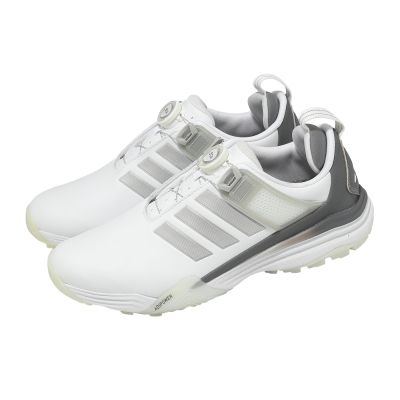 adidas 愛迪達 高爾夫球鞋 Adipower 26 SL Boa 男鞋 防水 寬楦 白 無釘 JS4140