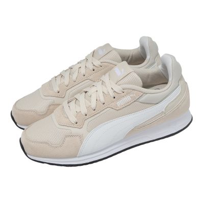Puma 休閒鞋 Softride ST Miler 男鞋 女鞋 米 白 麂皮 拼接 402635-09