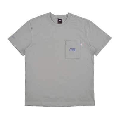 NBA 魔術Logo 口袋短袖 男女 短袖上衣 NBAPL25FWPKT ORL