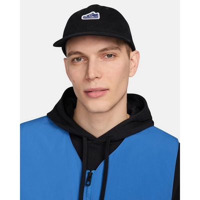 NIKE U NK CLUB CAP U FB DUNK PTCH L 棒球帽-黑-FN4404010