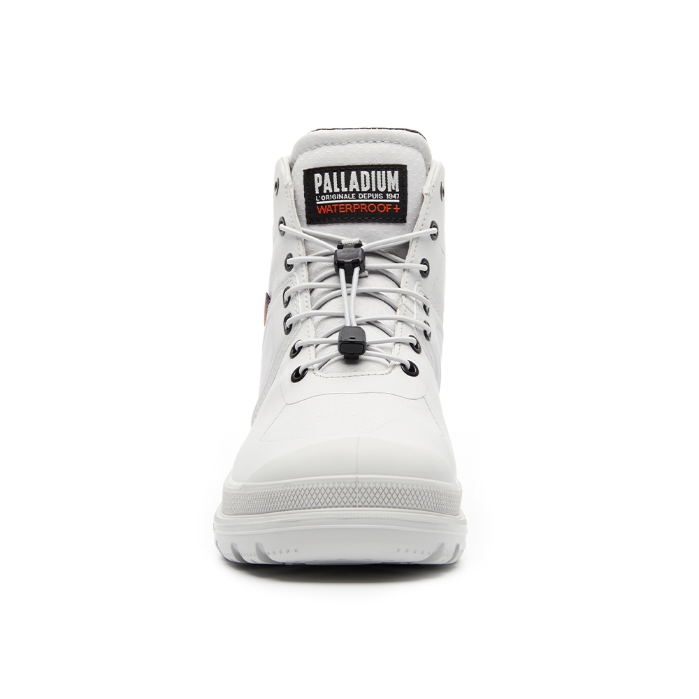 PALLADIUM PAMPA TECH EXP WP+快穿米其林科技聯名橘標防水靴-中性-灰