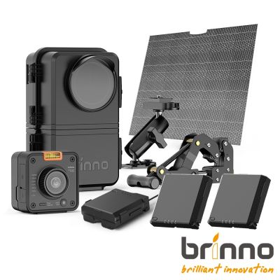 brinno Wi-Fi & 4K 建築工程縮時相機套組（太陽能板組）BCC5000+ASP1000P